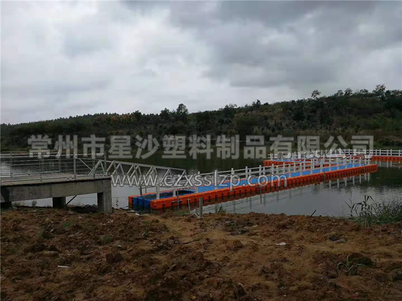 常州市星沙塑料制品有限公司客户案例-南京溧水浮桥